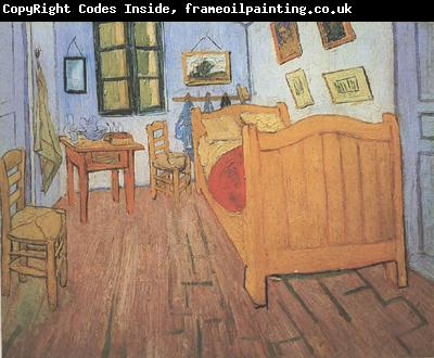 Vincent Van Gogh Vincent's Bedroom in Arles (nn04)